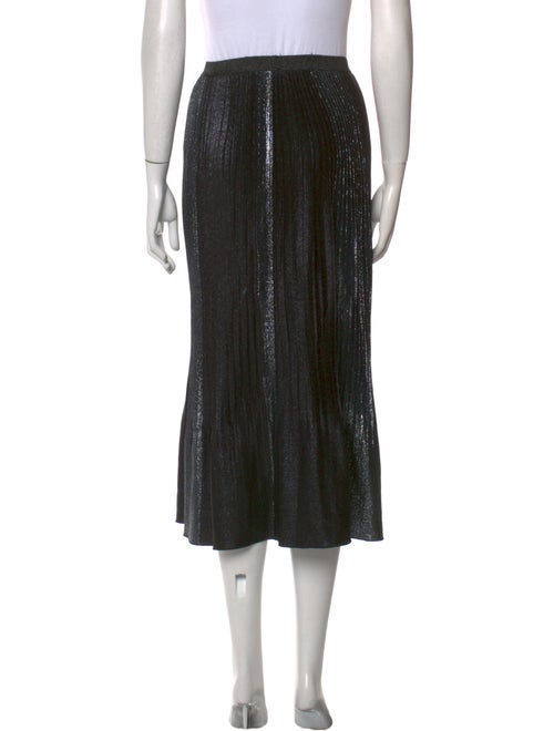 Adam Selman Glitter Accents Midi Length Skirt