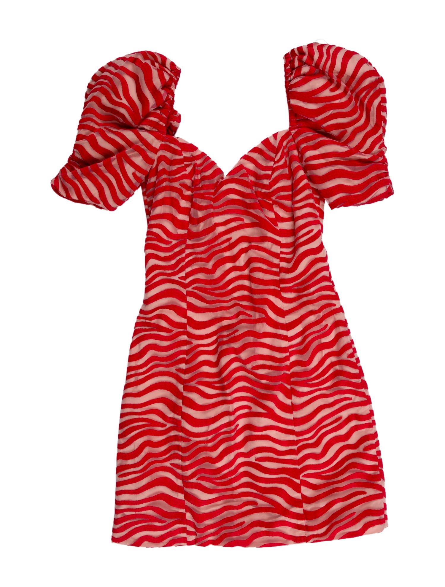 Adam Selman Animal Print Mini Dress