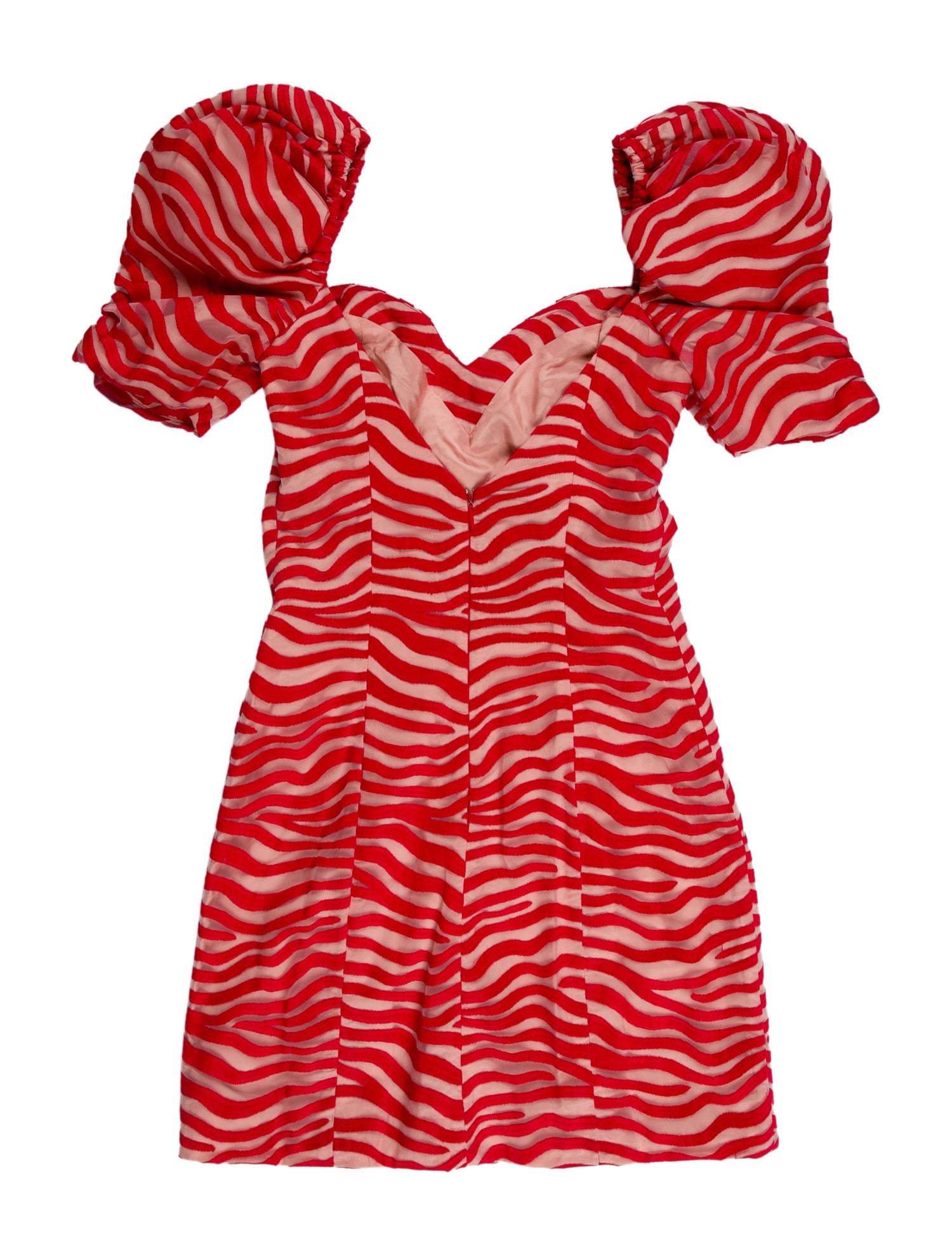 Adam Selman Animal Print Mini Dress