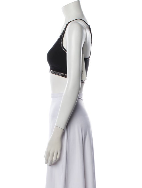 Adam Selman Nylon Studded Accents Lounge Set