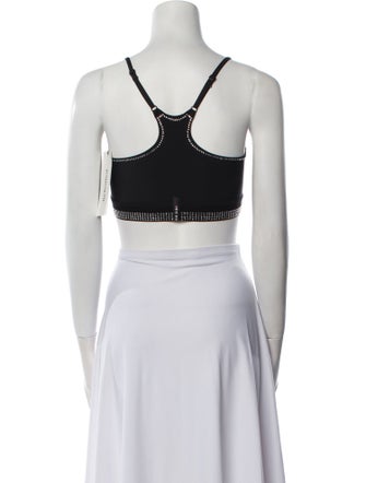 Adam Selman Nylon Studded Accents Lounge Set