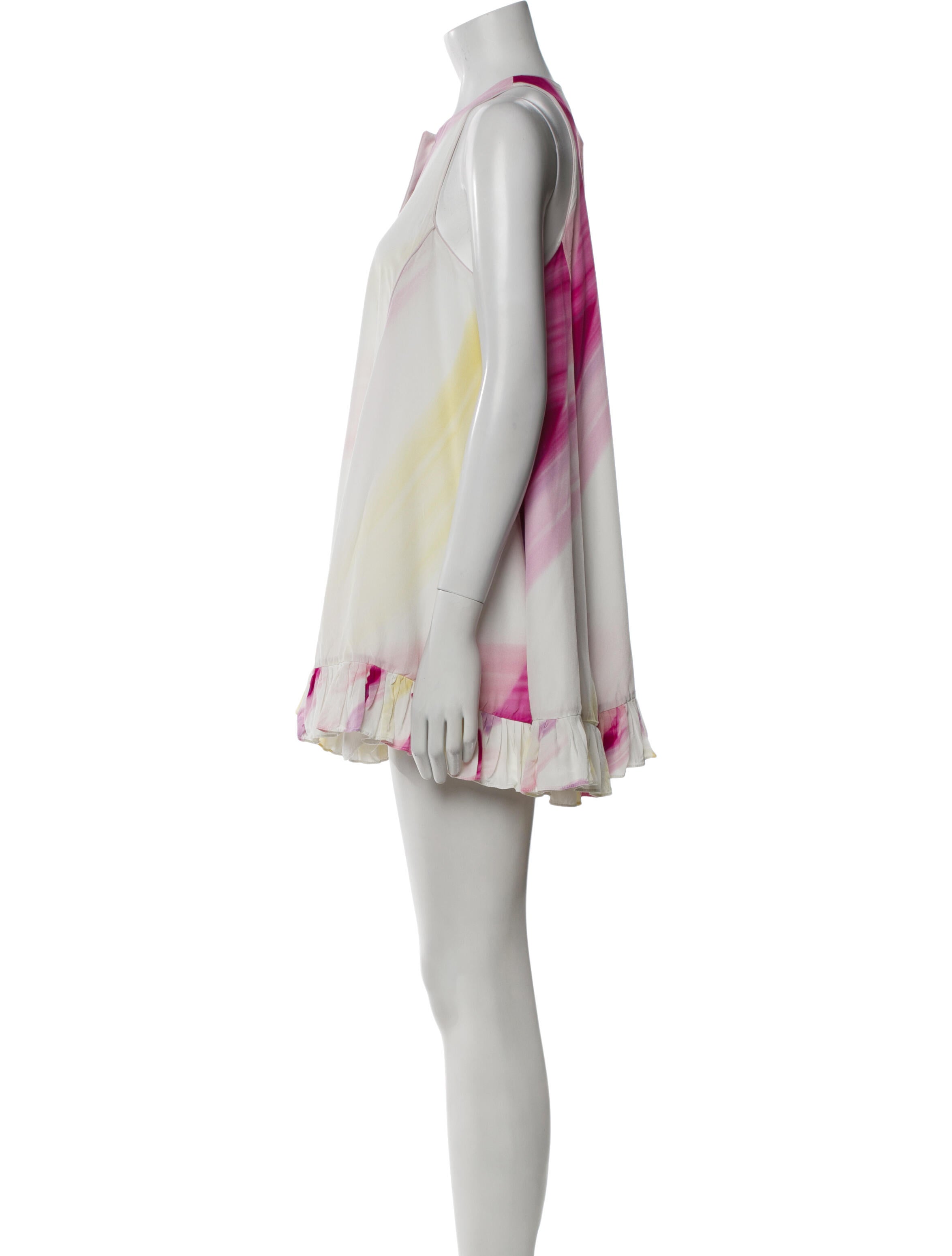 Adam Selman Silk Mini Dress