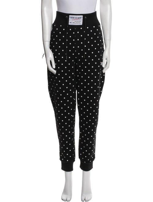 Adam Selman Polka Dot Print Sweatpants