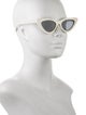 Adam Selman Cat-Eye Tinted Sunglasses