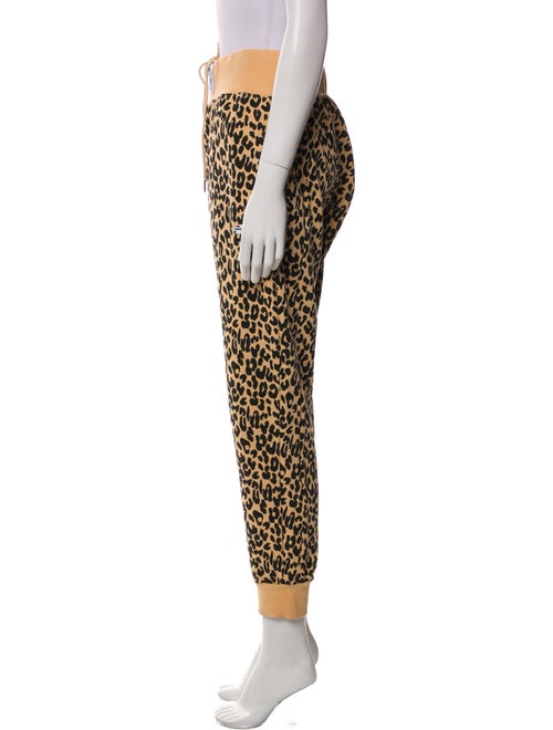 Adam Selman Animal Print Sweatpants