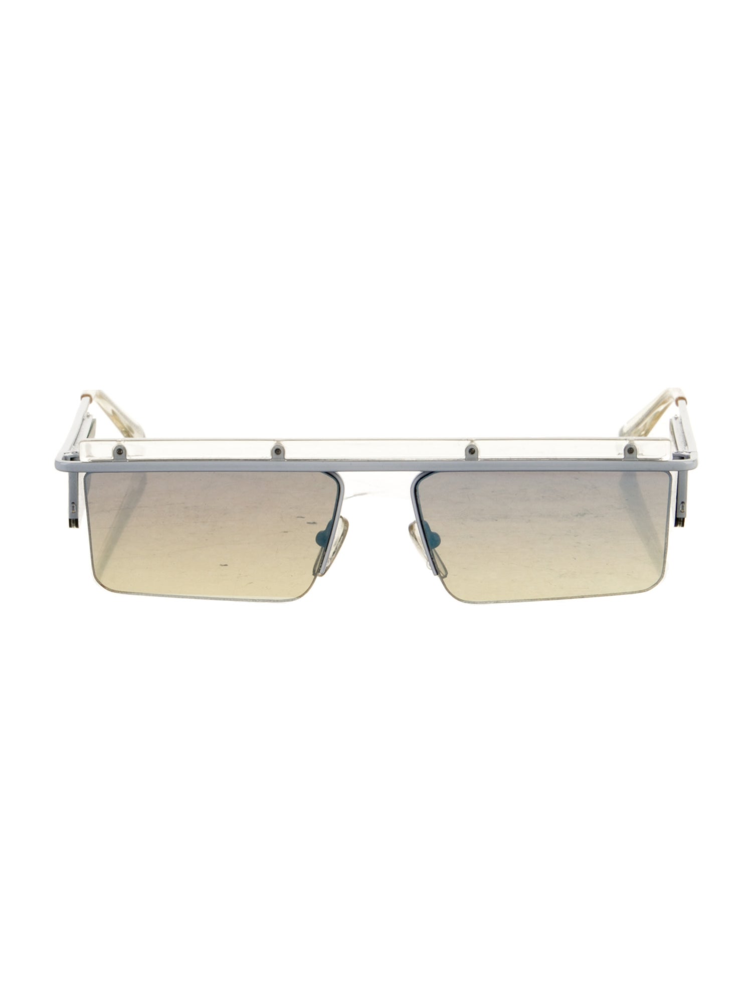 Adam Selman Shield Gradient Sunglasses
