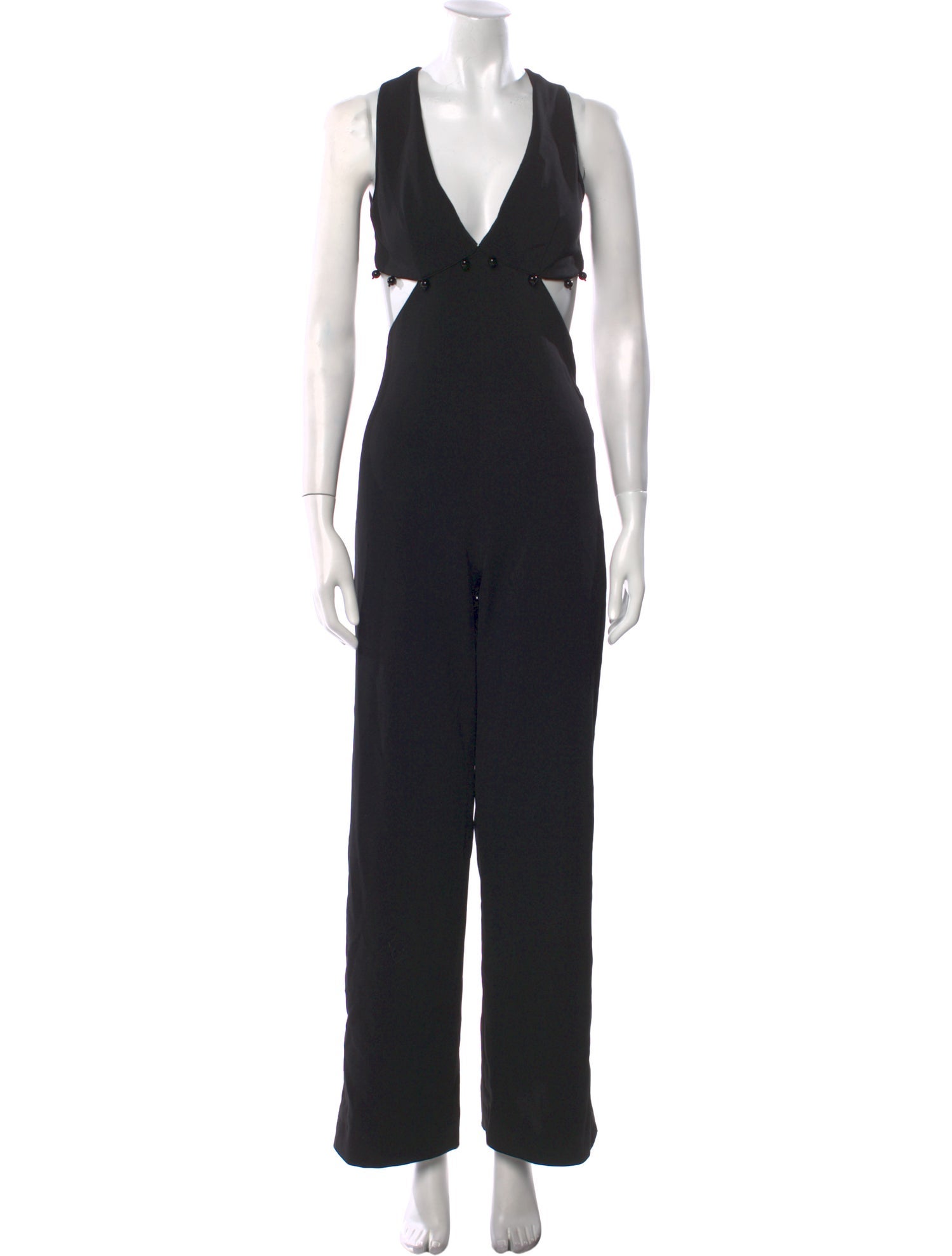 Adam Selman Crew Neck Jumpsuit