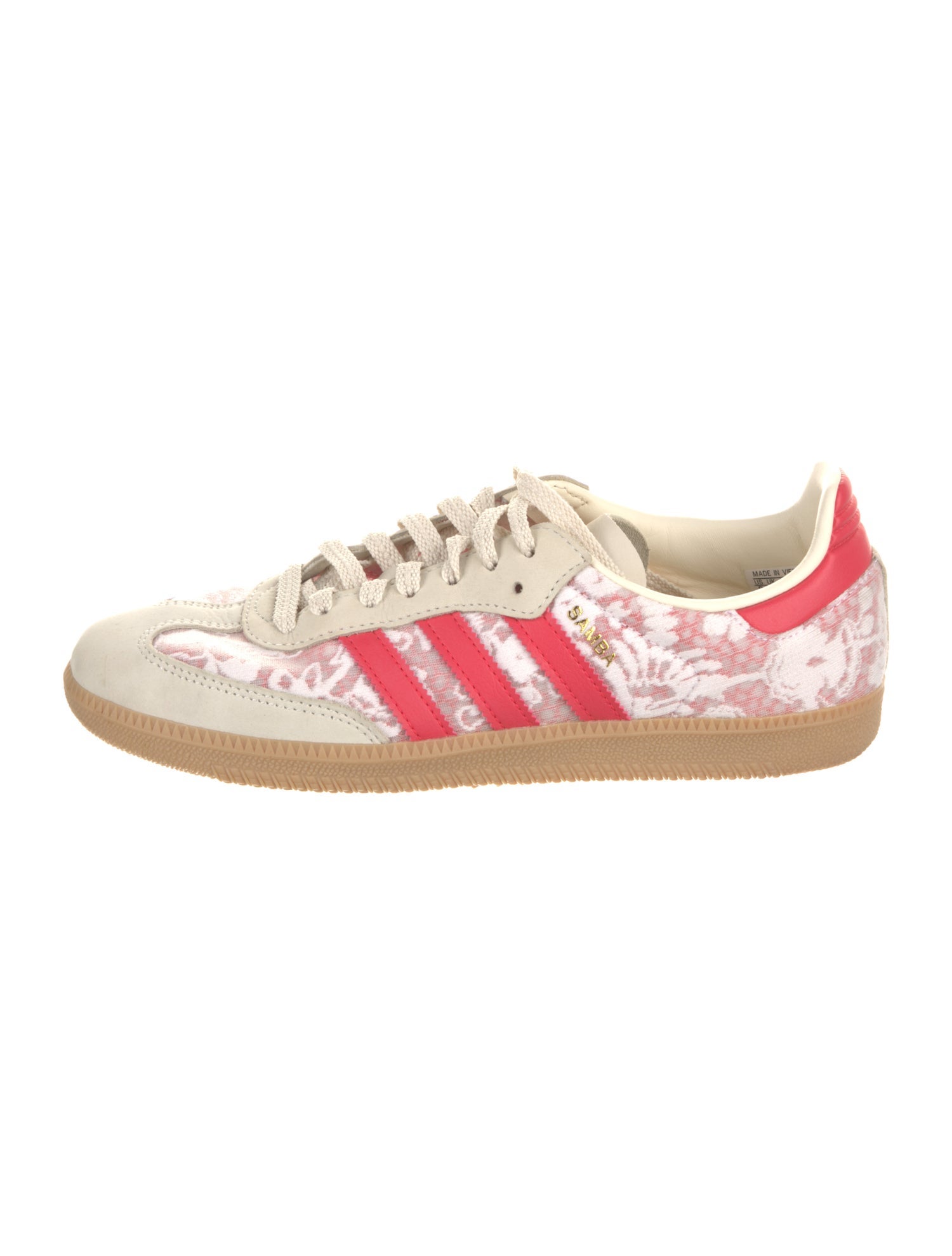 adidas Originals x Liberty London Leather Colorblock Pattern Sneakers