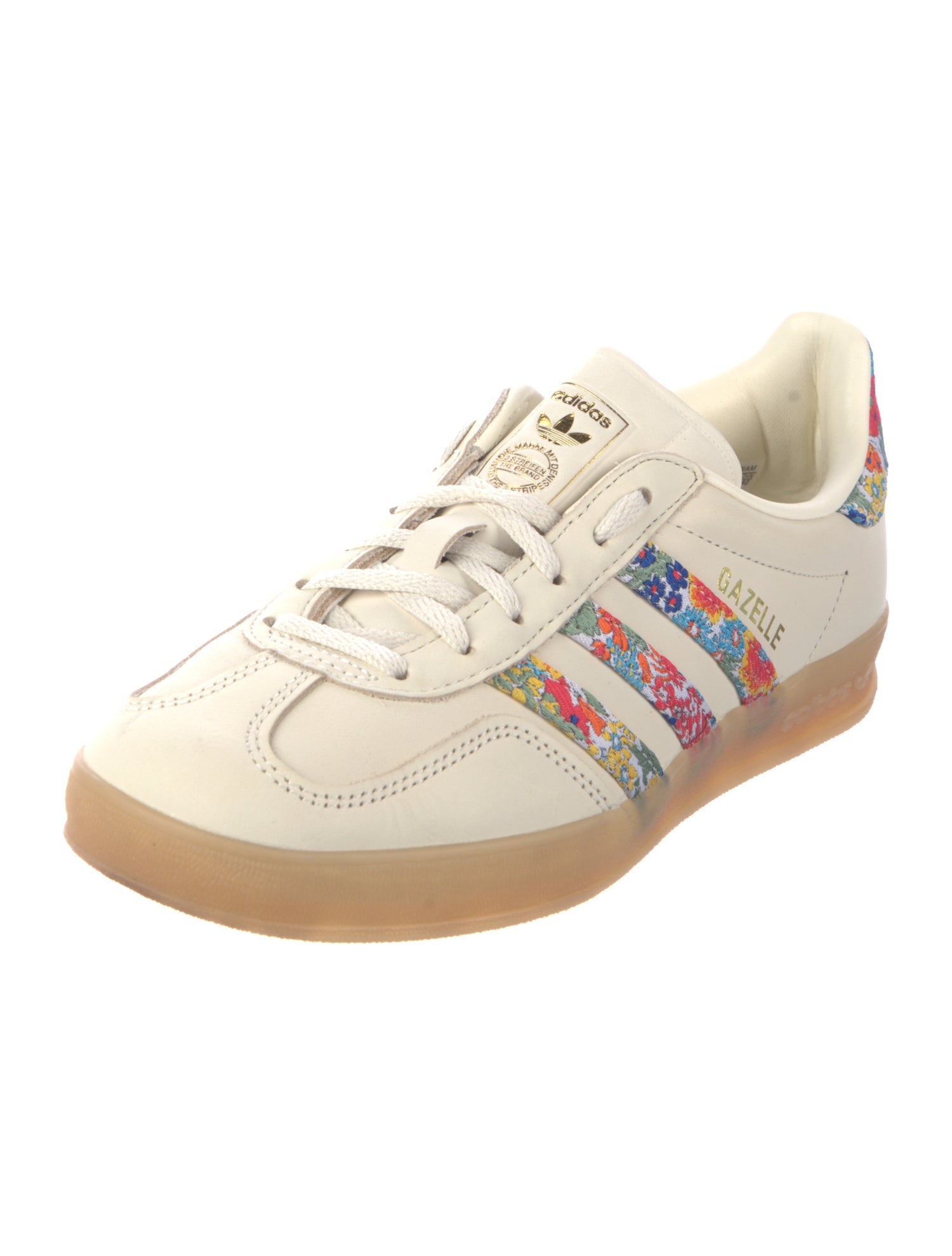 adidas Originals x Liberty London adidas Gazelle Indoor Liberty London Floral Embroidery Stripes (Women's) Sneakers