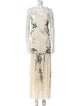 ANTIPODEAN Graphic Print Long Dress