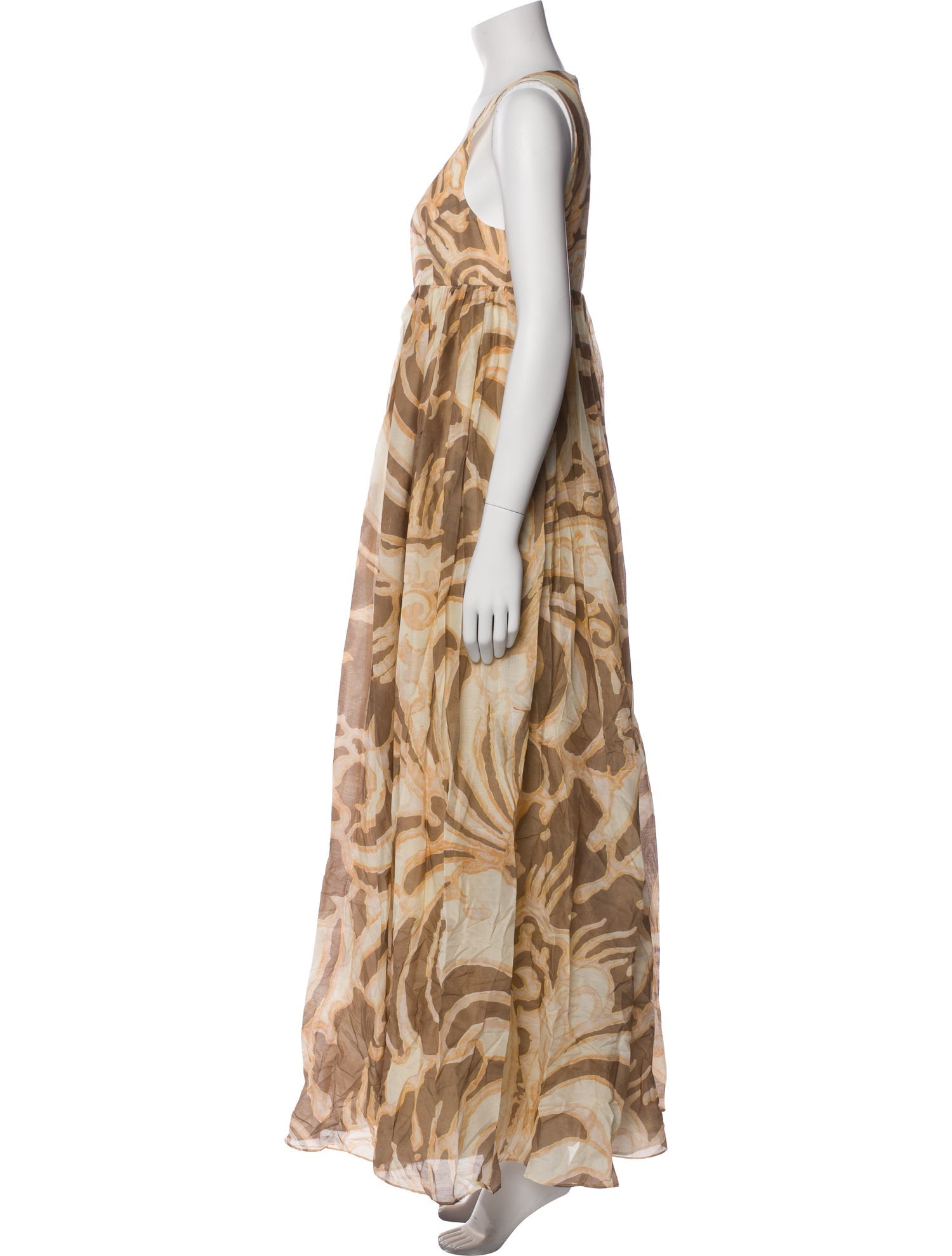 ANTIPODEAN Printed Long Dress