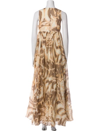 ANTIPODEAN Printed Long Dress