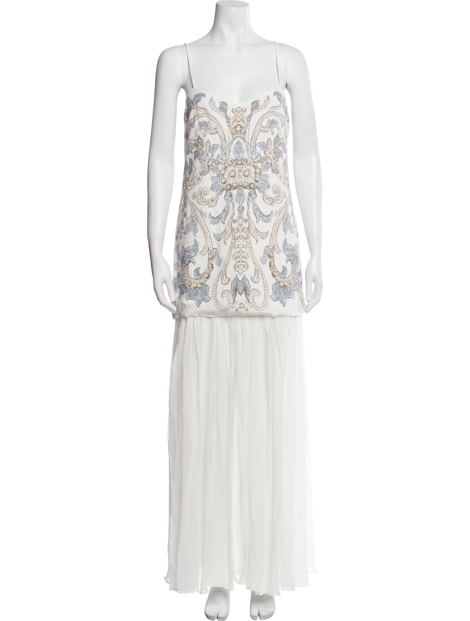 ANTIPODEAN Paisley Print Long Dress w/ Tags