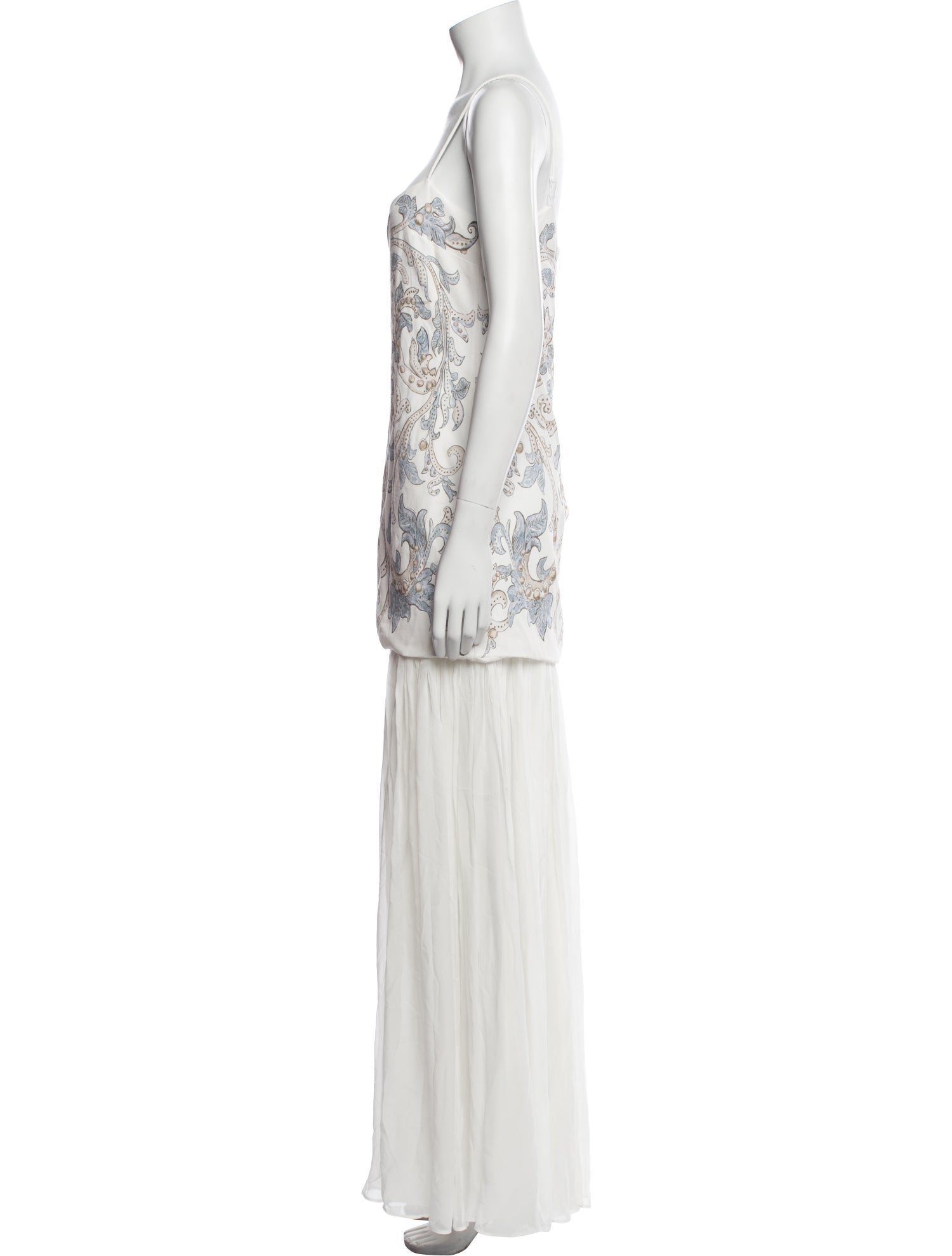 ANTIPODEAN Paisley Print Long Dress w/ Tags