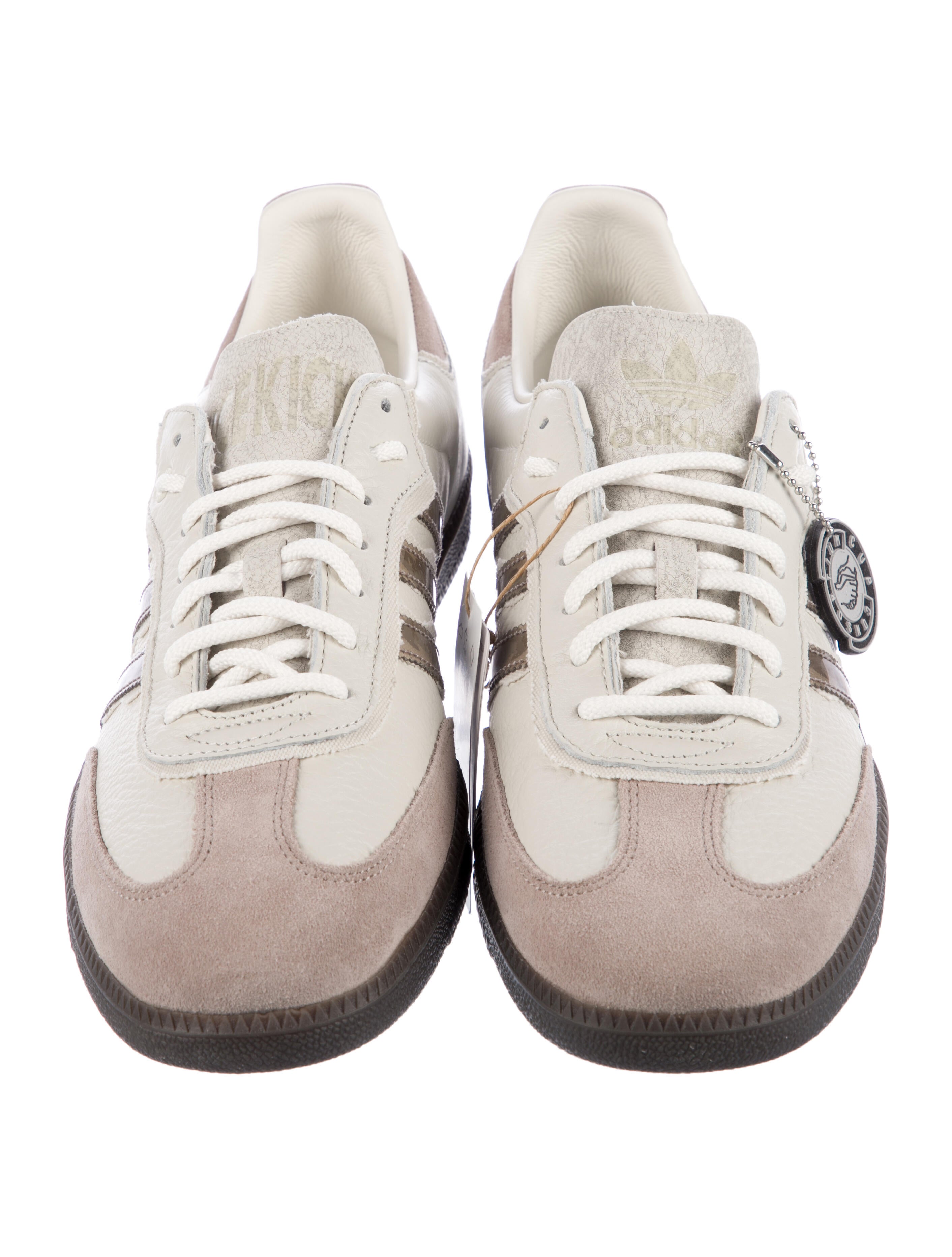 Adidas x NICEKICKS Leather Printed Sneakers