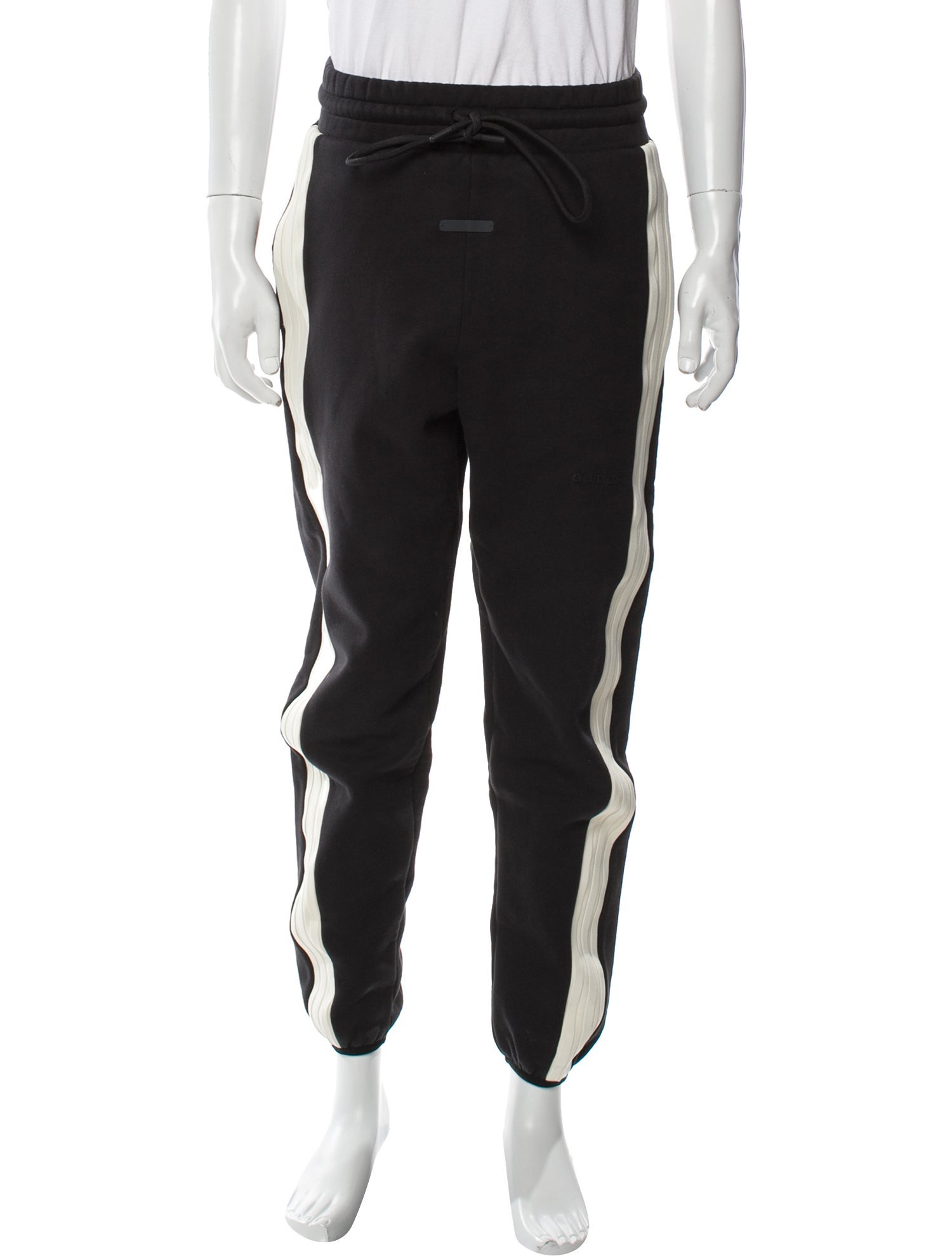 Adidas x Fear of God Striped Pleated Accents Lounge Bottoms
