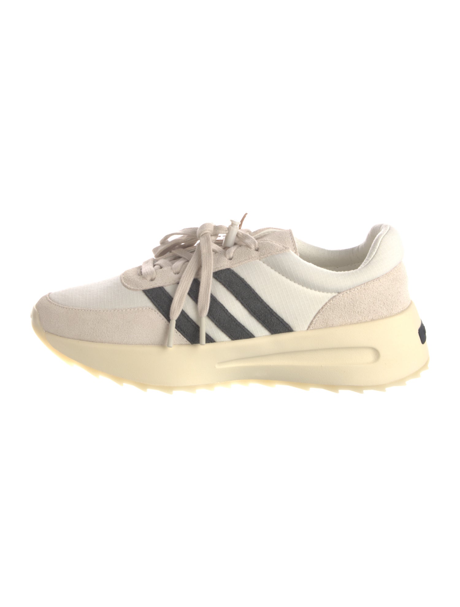 Adidas x Fear of God Suede Colorblock Pattern Athletic Sneakers w/ Tags