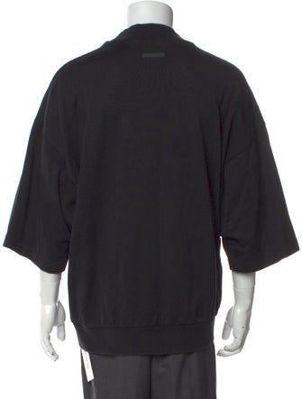 Adidas x Fear of God Graphic Print Mock Neck Pullover