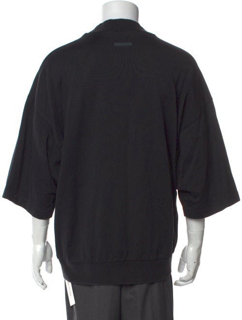 Adidas x Fear of God Graphic Print Mock Neck Pullover