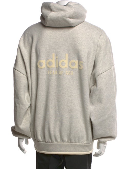 Adidas x Fear of God Graphic Print Mock Neck Hoodie