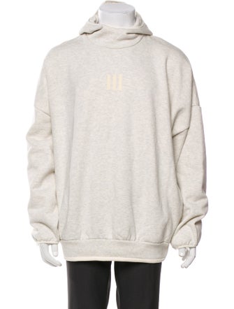 Adidas x Fear of God Graphic Print Turtleneck Hoodie