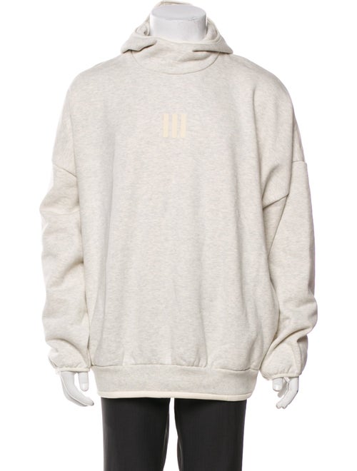 Adidas x Fear of God Graphic Print Turtleneck Hoodie