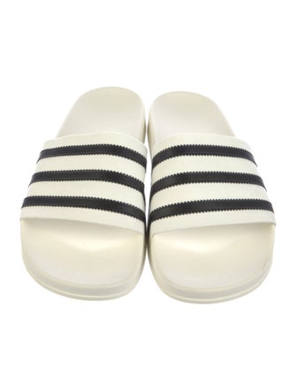 Adidas x Fear of God Suede Striped Slides