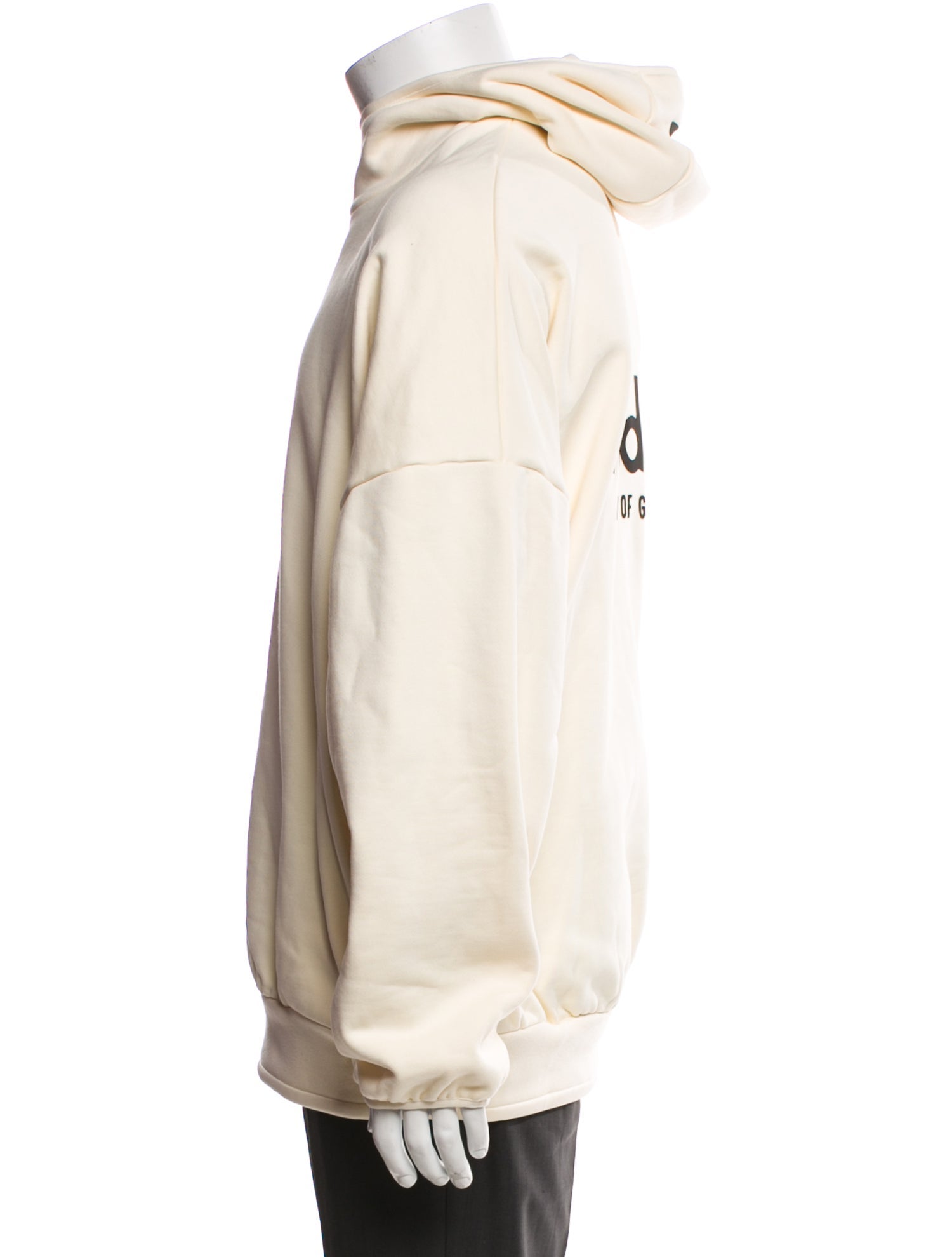 Adidas x Fear of God Graphic Print Mock Neck Hoodie