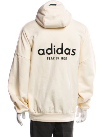 Adidas x Fear of God Graphic Print Mock Neck Hoodie