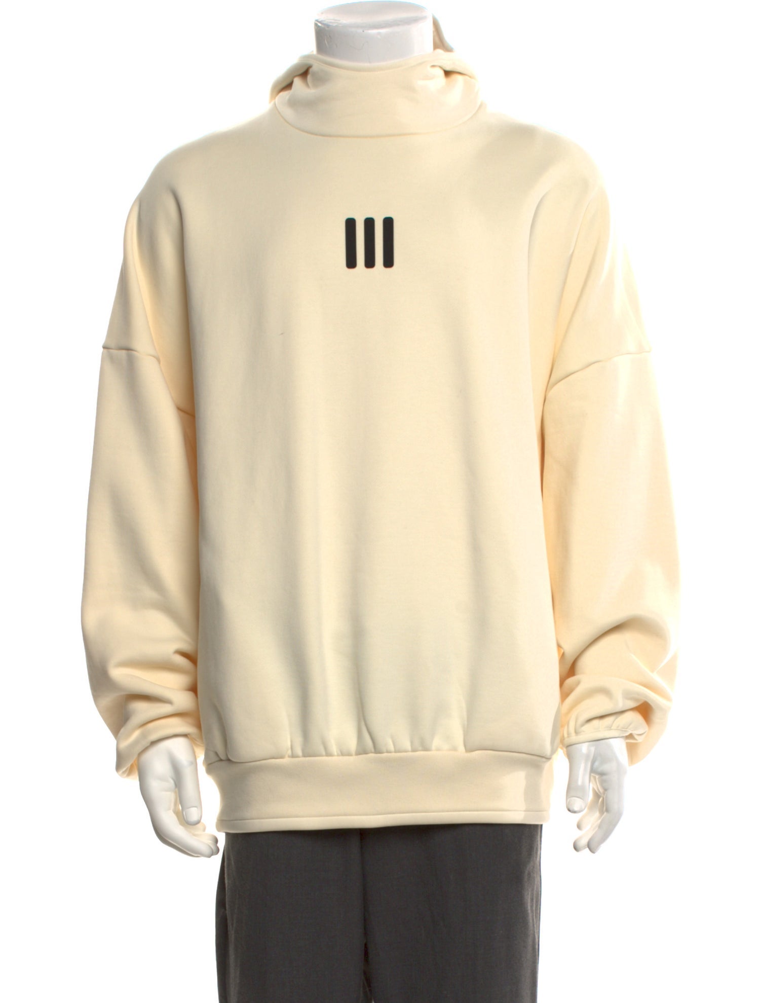 Adidas x Fear of God Signature Logo Graphic Print Hoodie