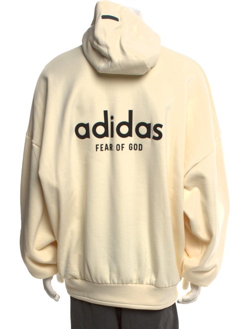 Adidas x Fear of God Signature Logo Graphic Print Hoodie