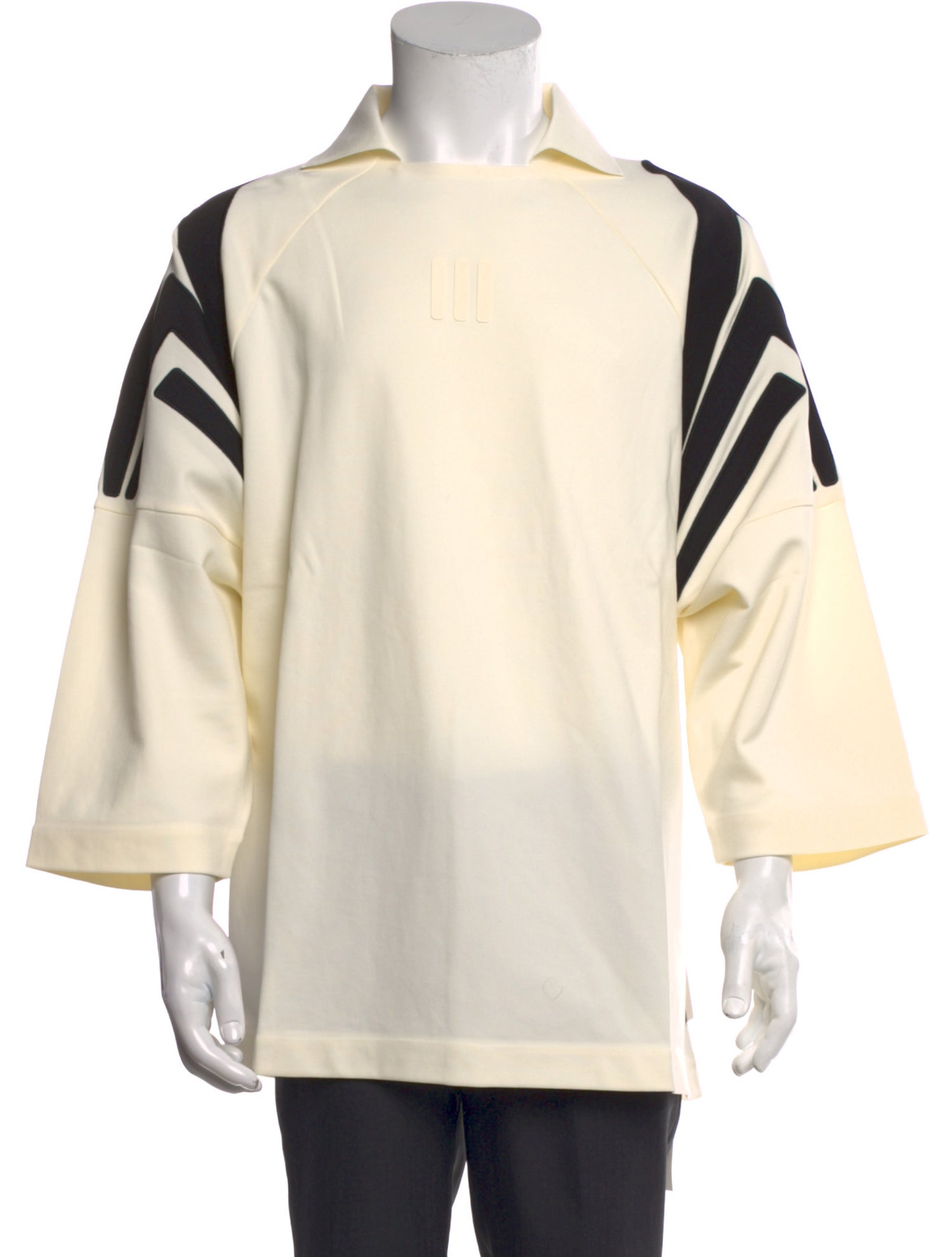 Adidas x Fear of God Striped Crew Neck T-Shirt w/ Tags