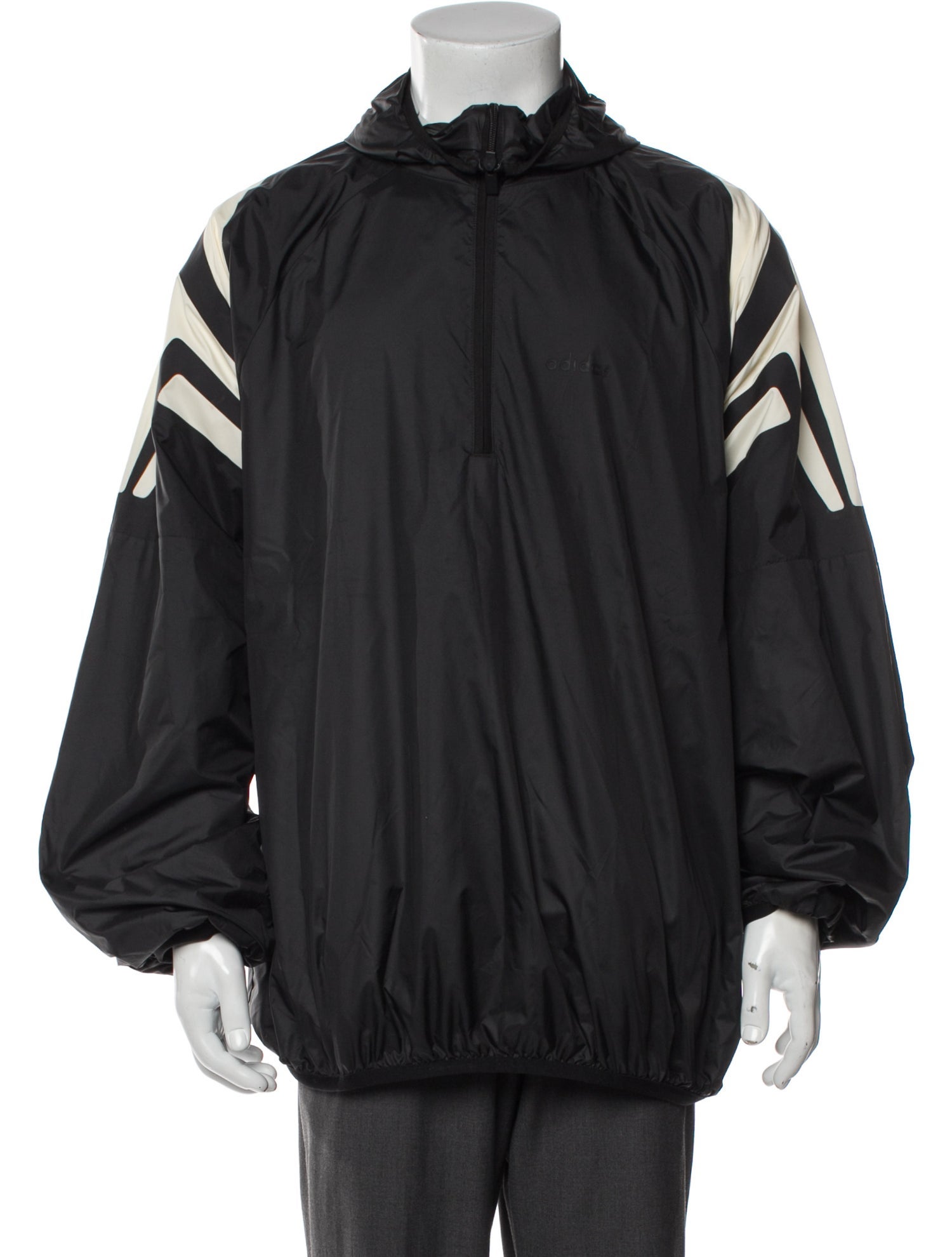 Adidas x Fear of God Striped Windbreaker