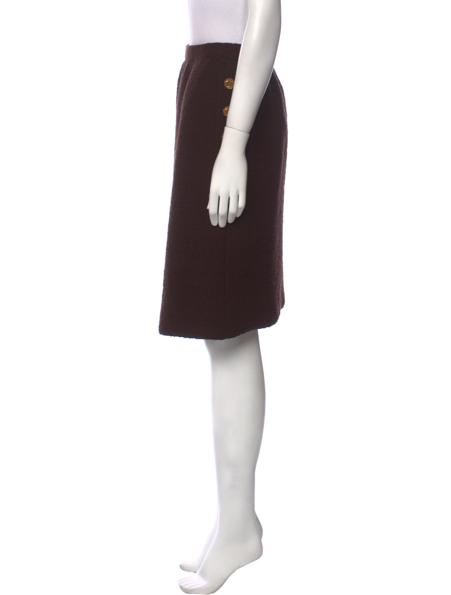 Adolfo Vintage Knee-Length Skirt