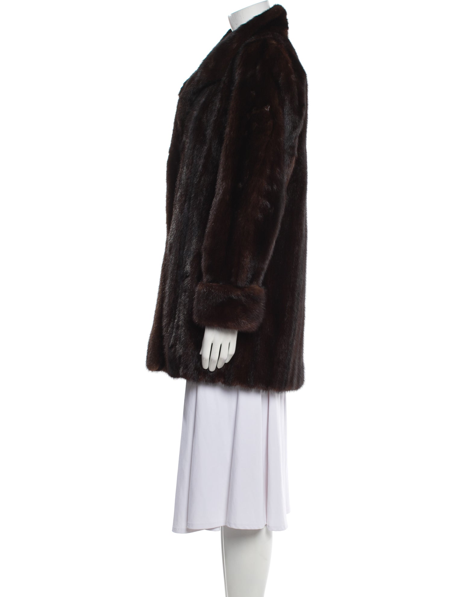 Adolfo Vintage Fur Coat