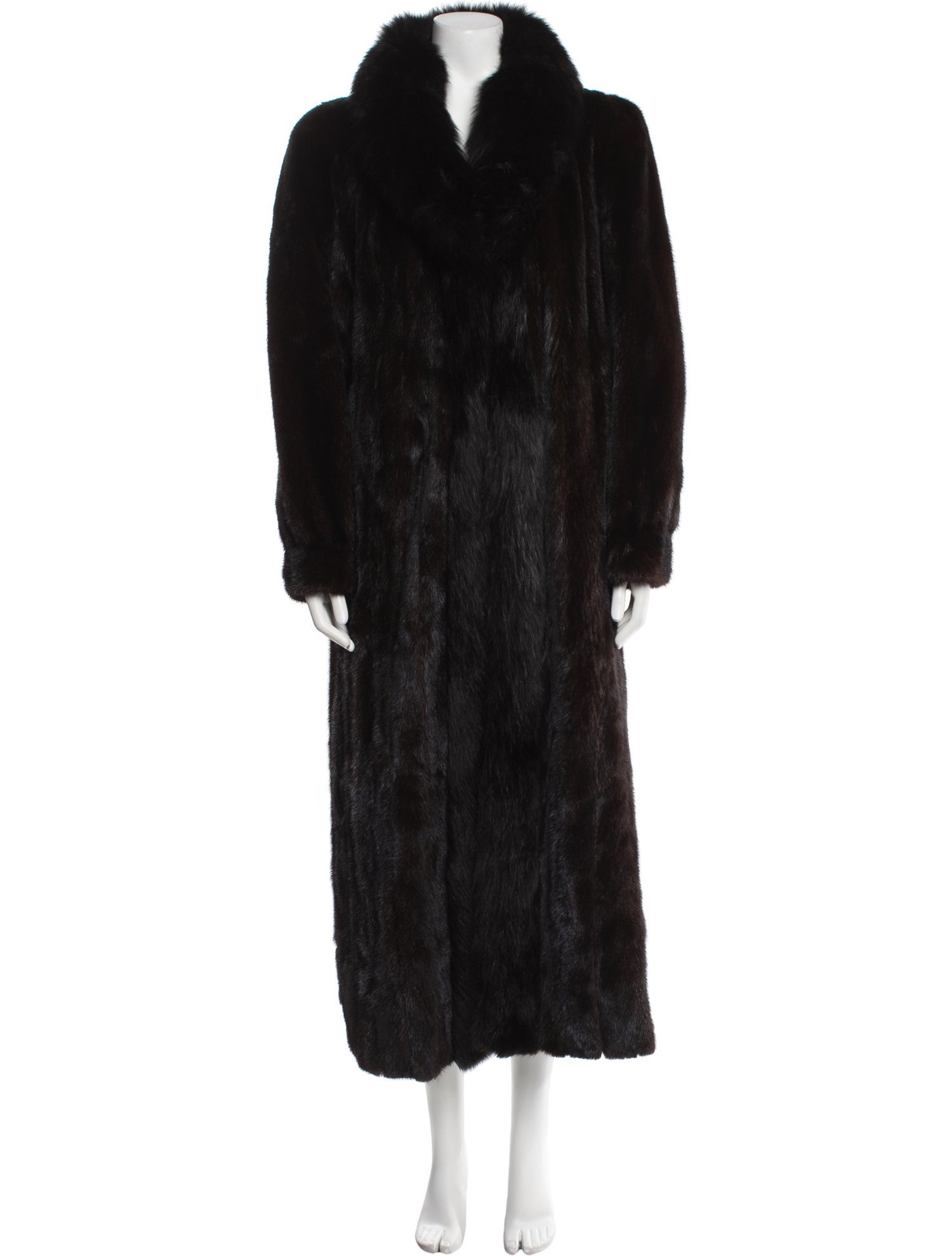 Adolfo Vintage Mink Fur Coat