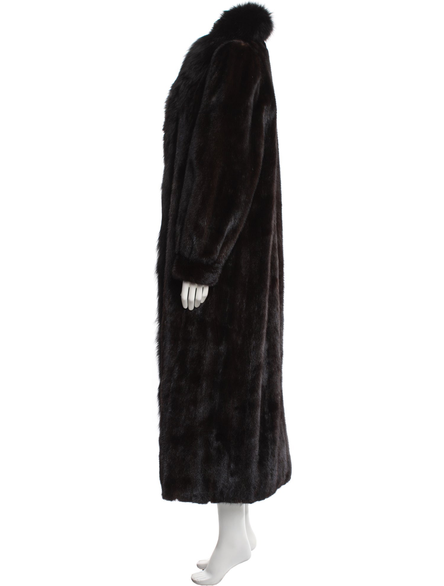Adolfo Vintage Mink Fur Coat