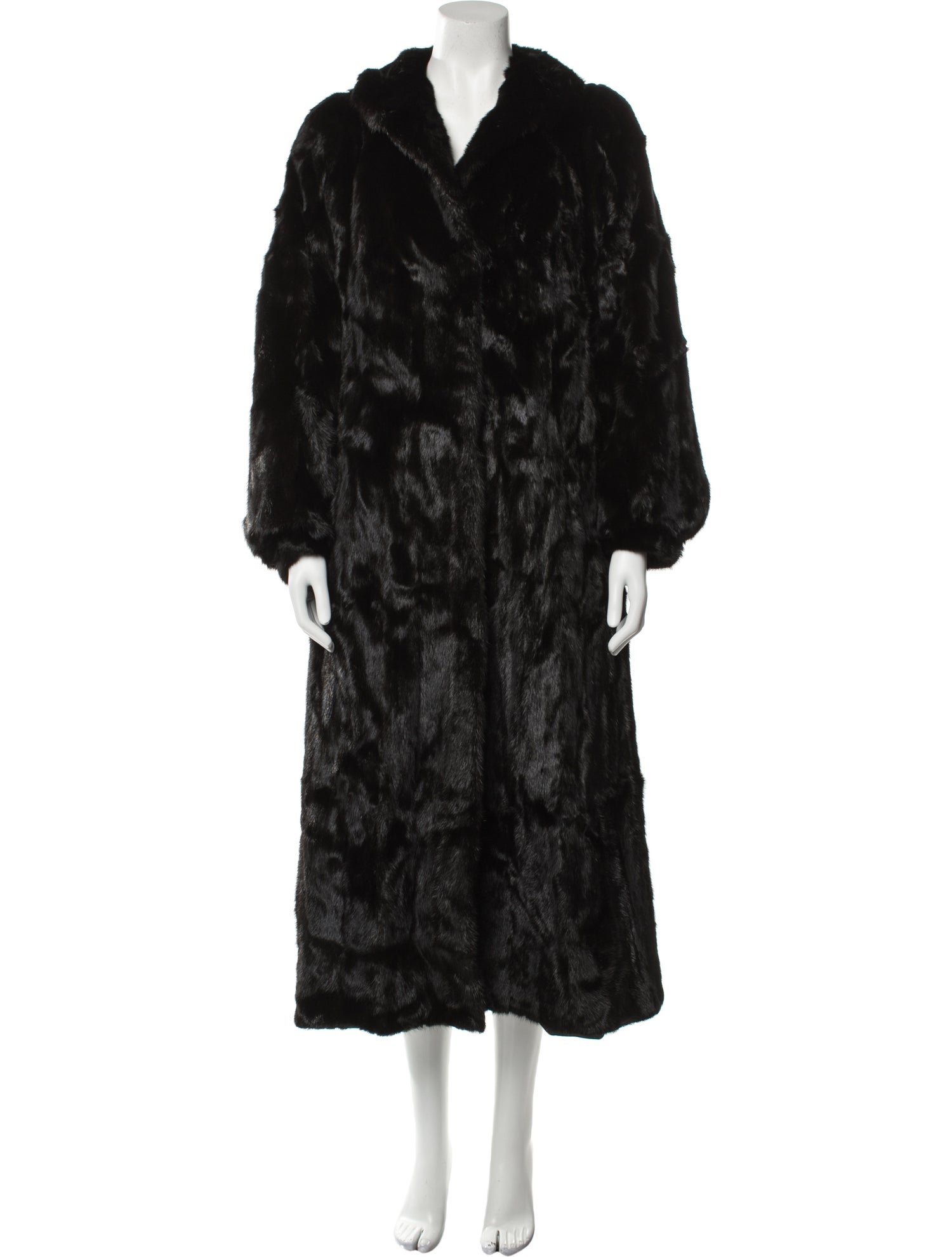 Adolfo Faux Fur Coat