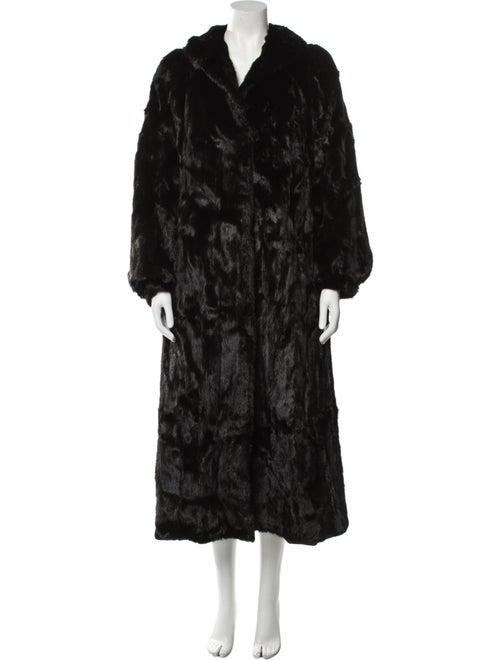 Adolfo Faux Fur Coat