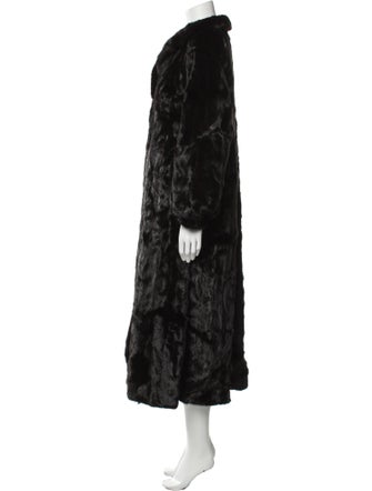 Adolfo Faux Fur Coat