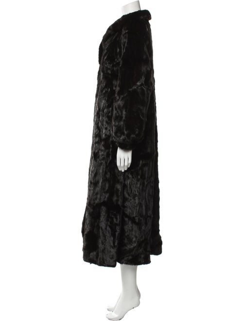 Adolfo Faux Fur Coat