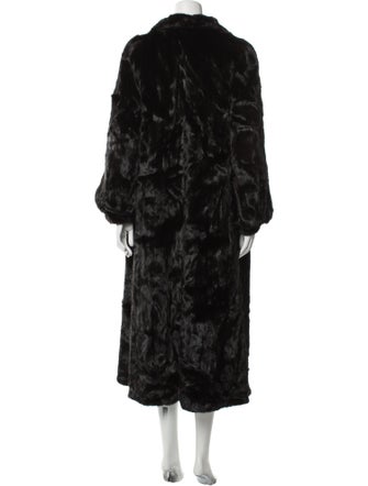 Adolfo Faux Fur Coat