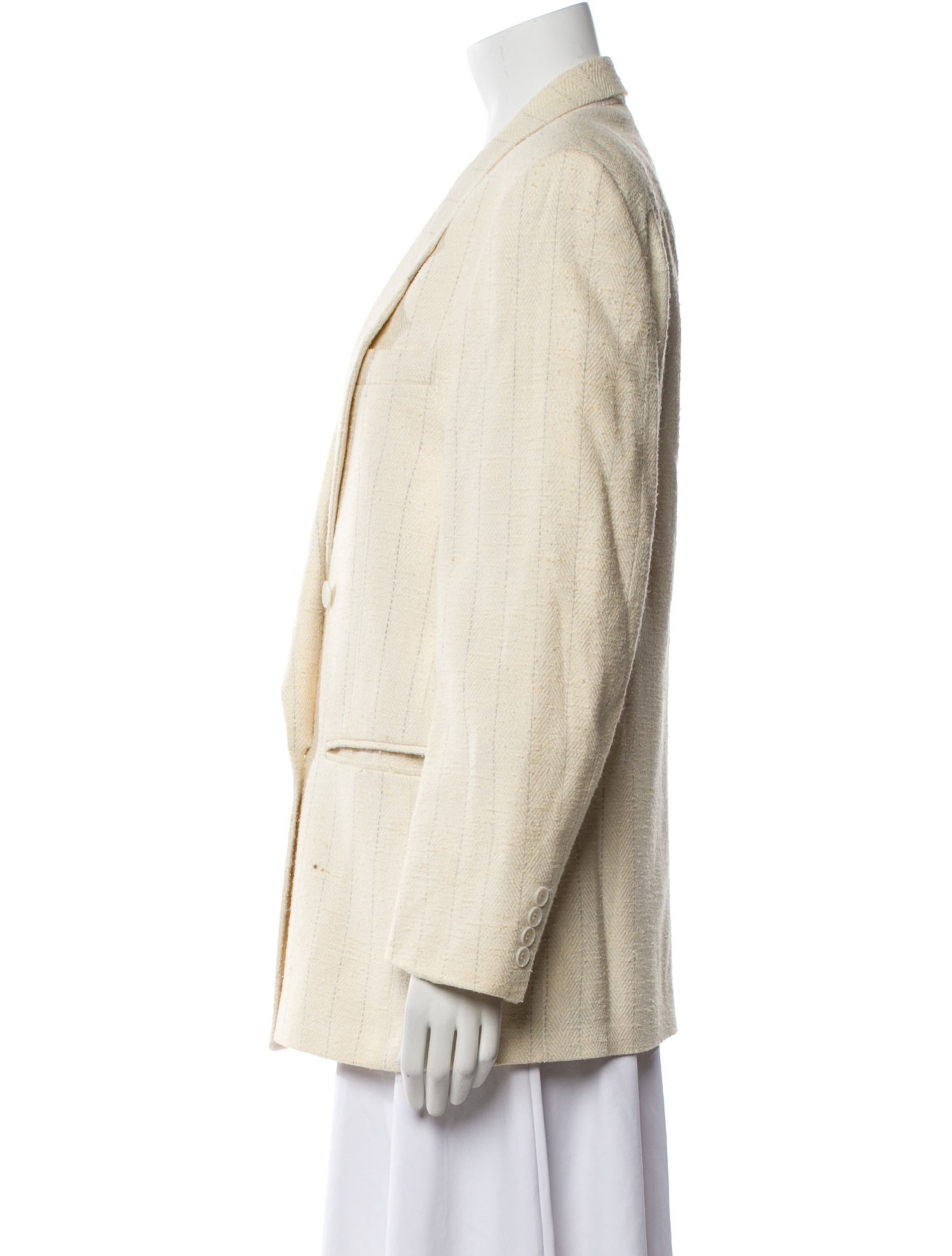 Adolfo Wool Blazer