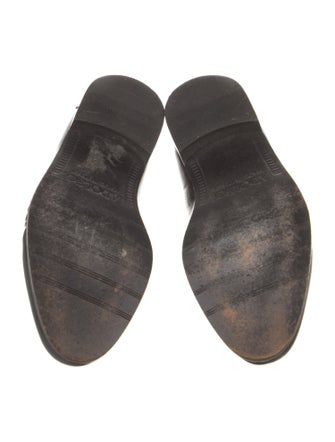 Adolfo Leather Loafers