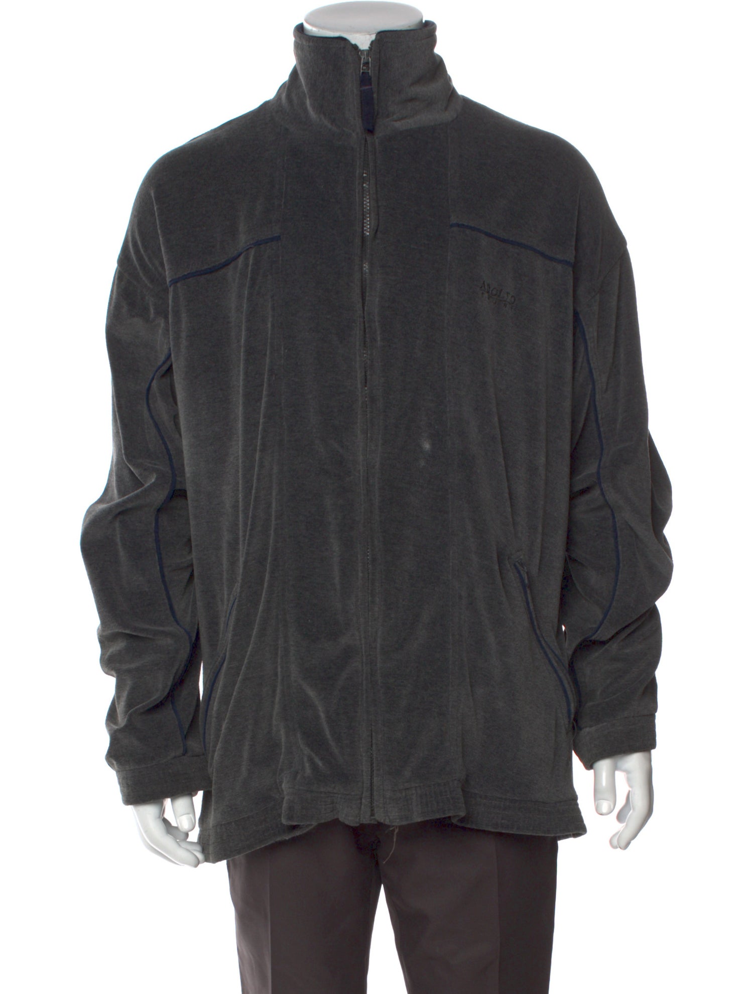 Adolfo Mock Neck Long Sleeve Sweatshirt