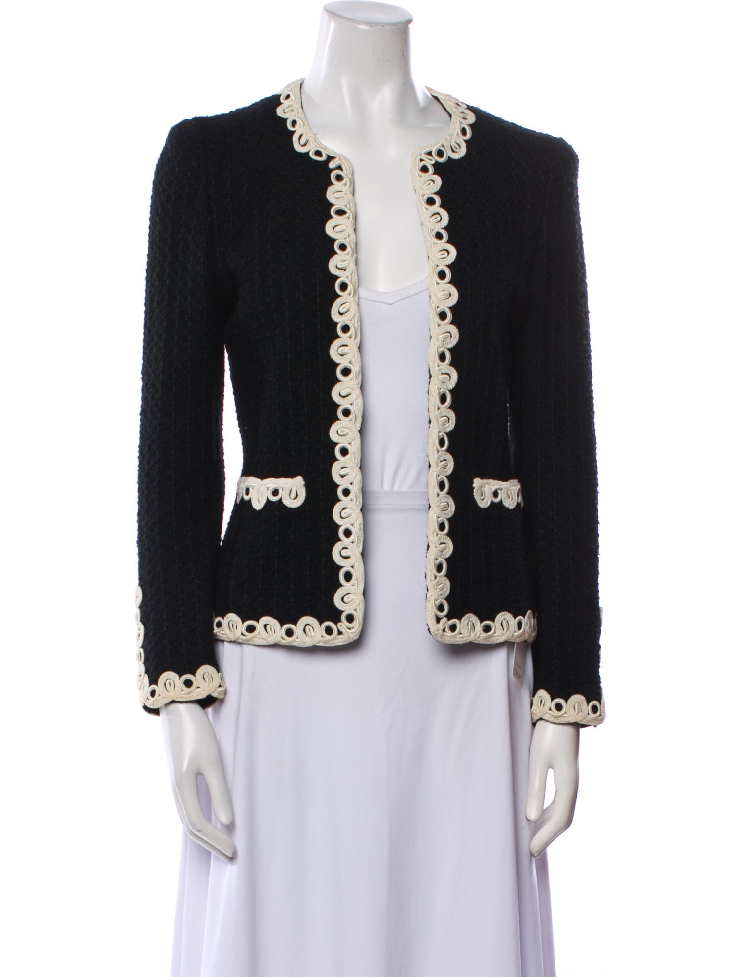 Adolfo Printed Evening Jacket