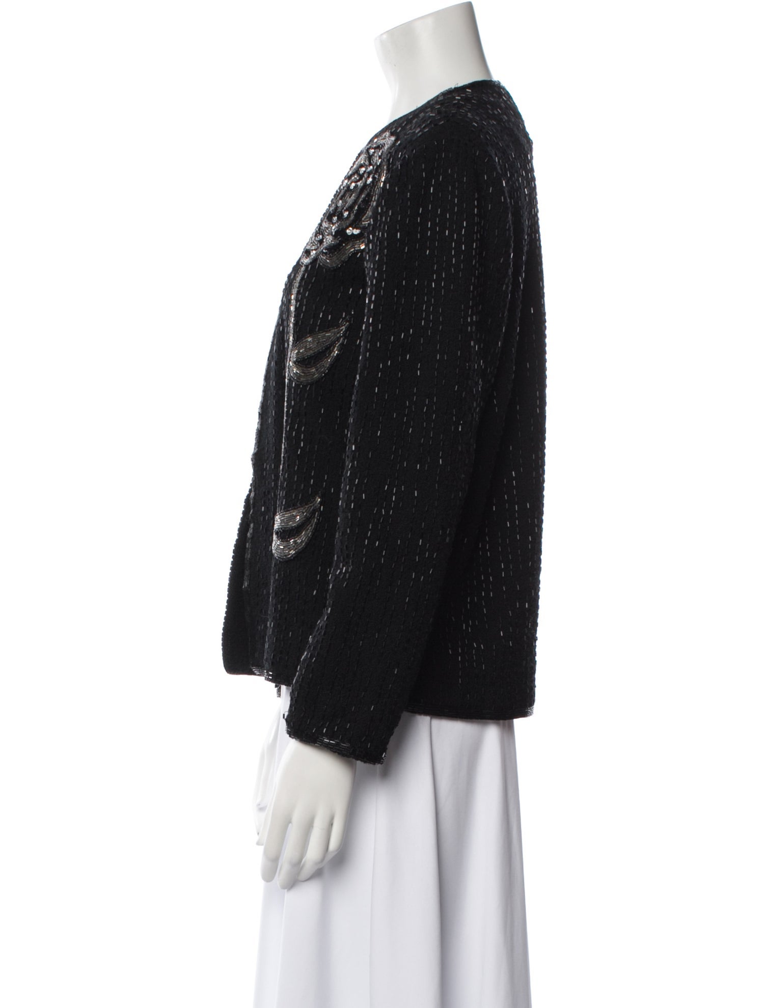 Adolfo Printed Evening Jacket