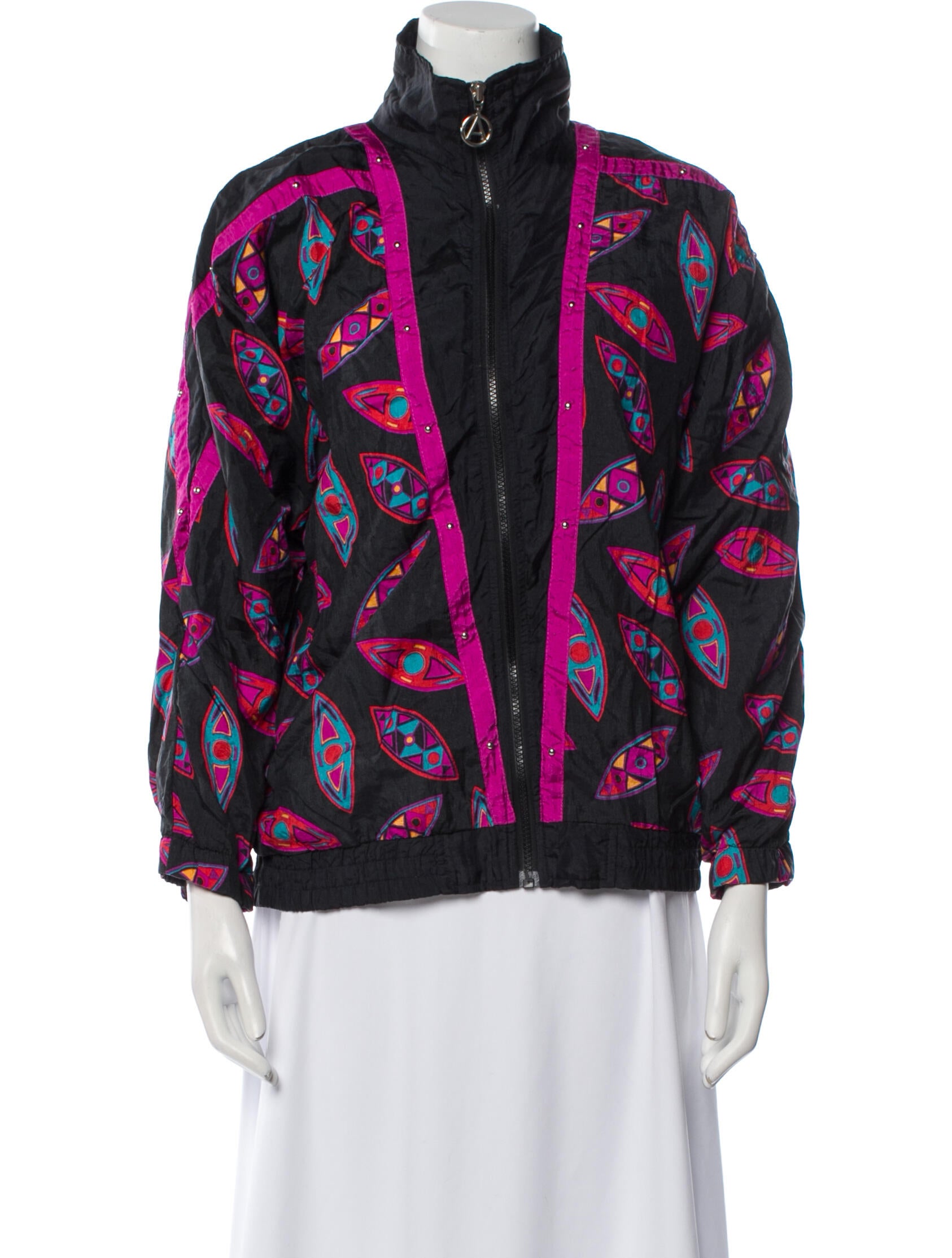 Adolfo Printed Jacket
