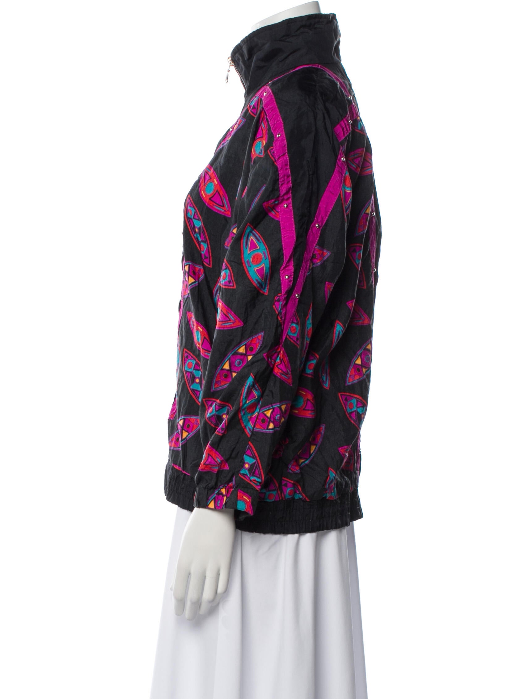 Adolfo Printed Jacket
