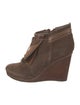 Adolfo Dominguez Suede Lace-Up Boots